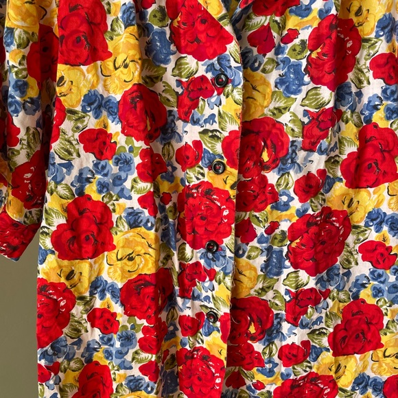 Vintage Floral Button Down - Picture 5 of 7